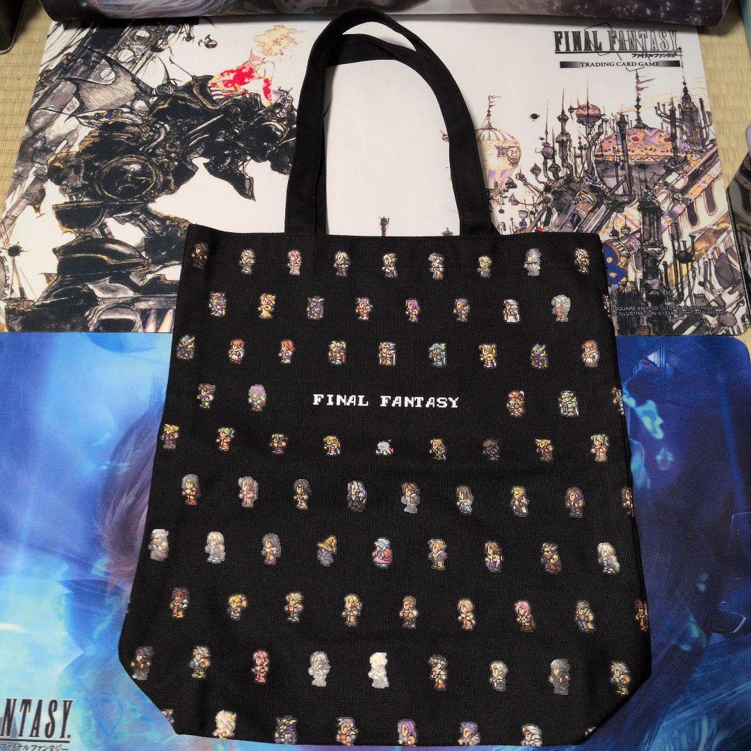 ファイナルファンタジー キャラクタートートバッグ　＜Black ver.＞