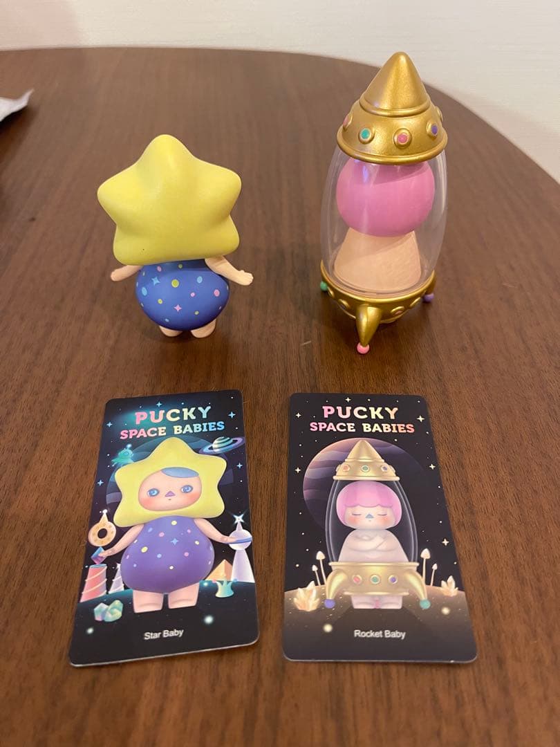美品★ PUCKY（パッキー） シークレットSPACE BABIES 他3体