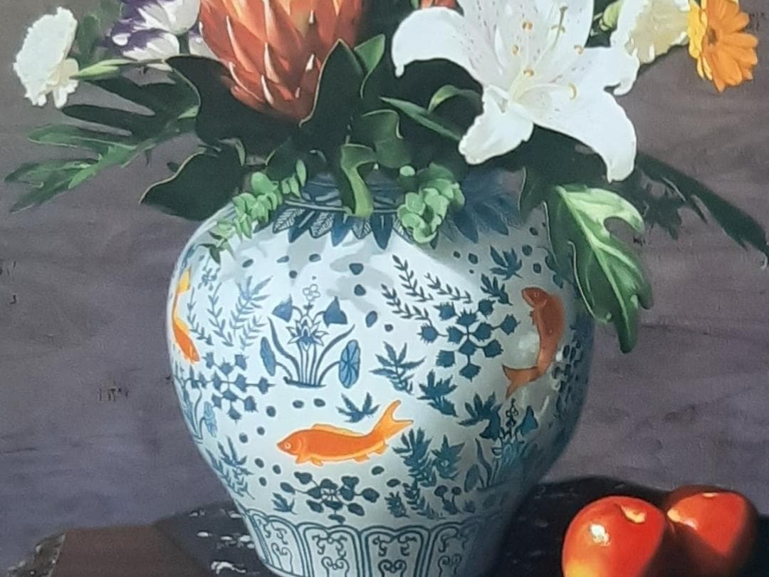 清水悦男、「秋色譜」、希少画集の額装画、四季、風景、人気作品