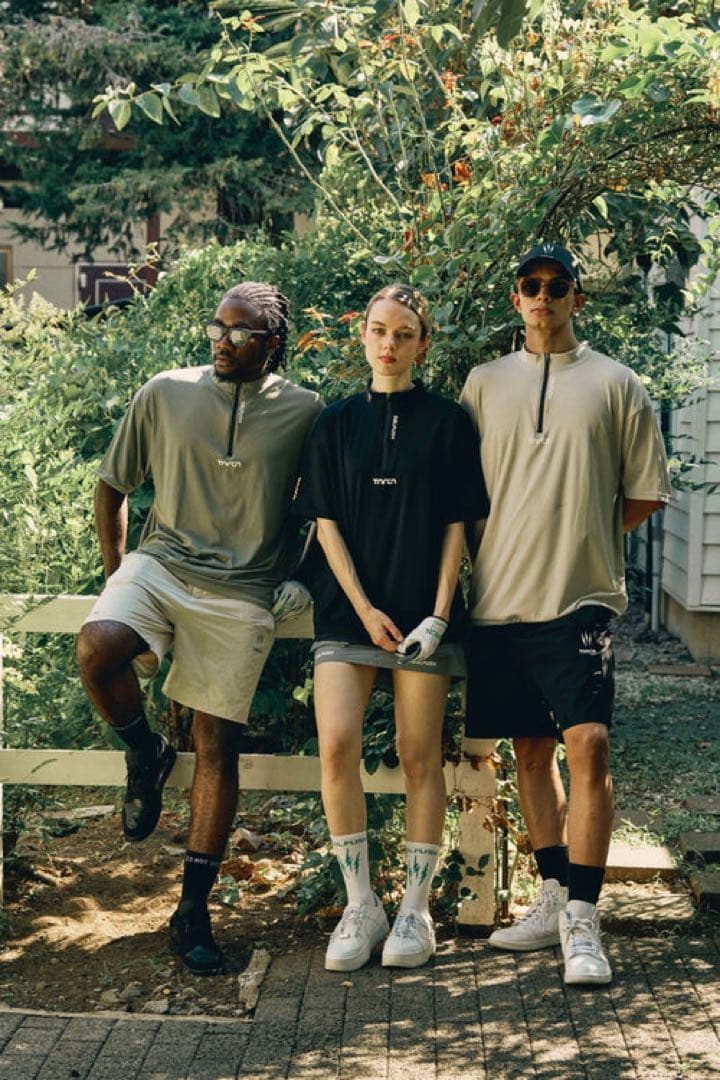 TNRCN HALF-ZIP TEE サイズL ラフロッグ