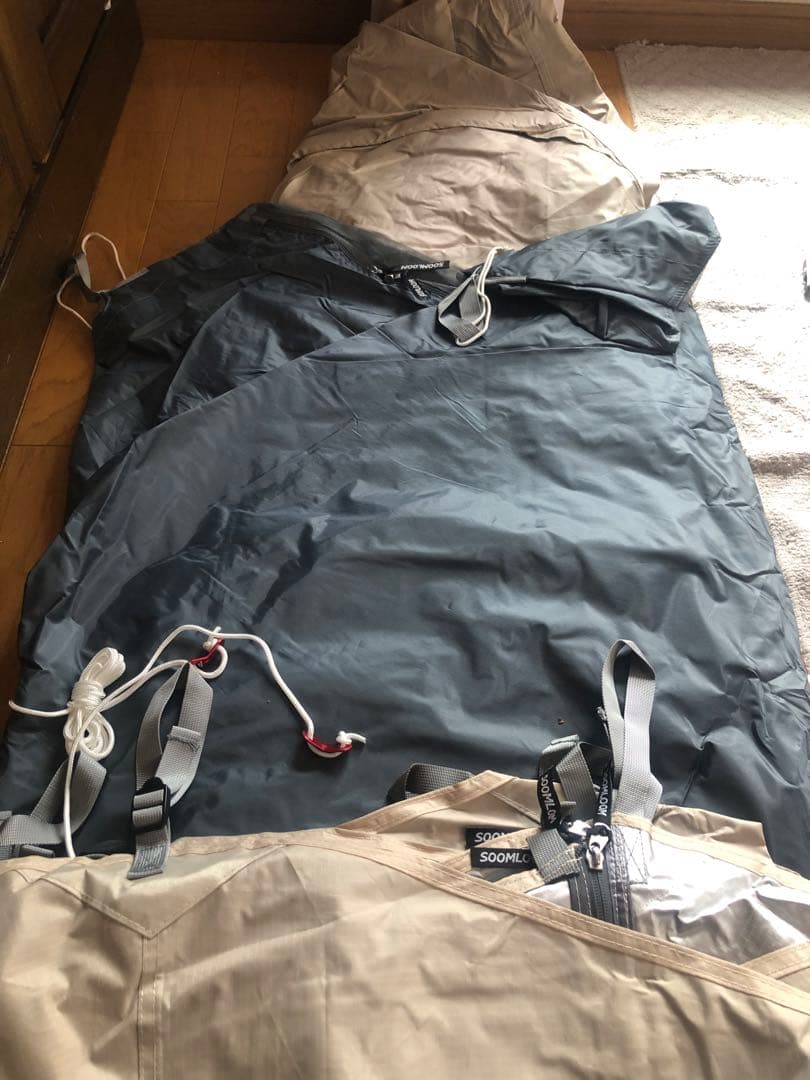SOOMLOOM 3-4人用テント ワンポール ※HIKEMAN テントシート付