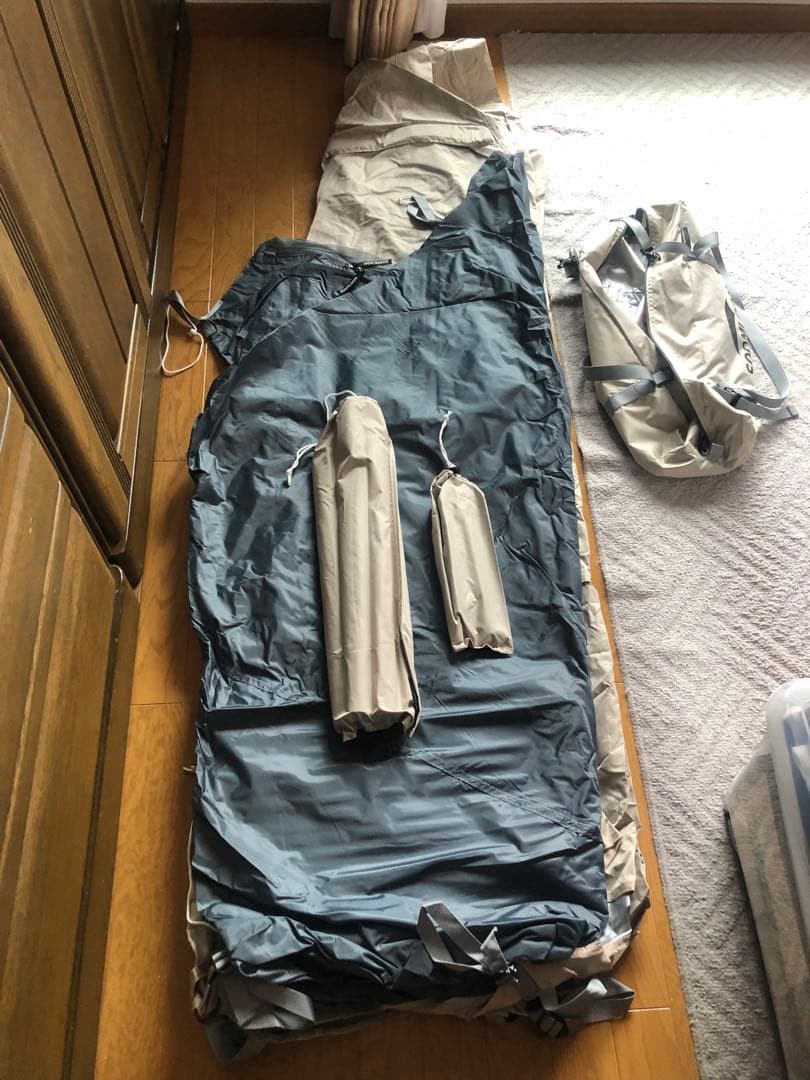 SOOMLOOM 3-4人用テント ワンポール ※HIKEMAN テントシート付