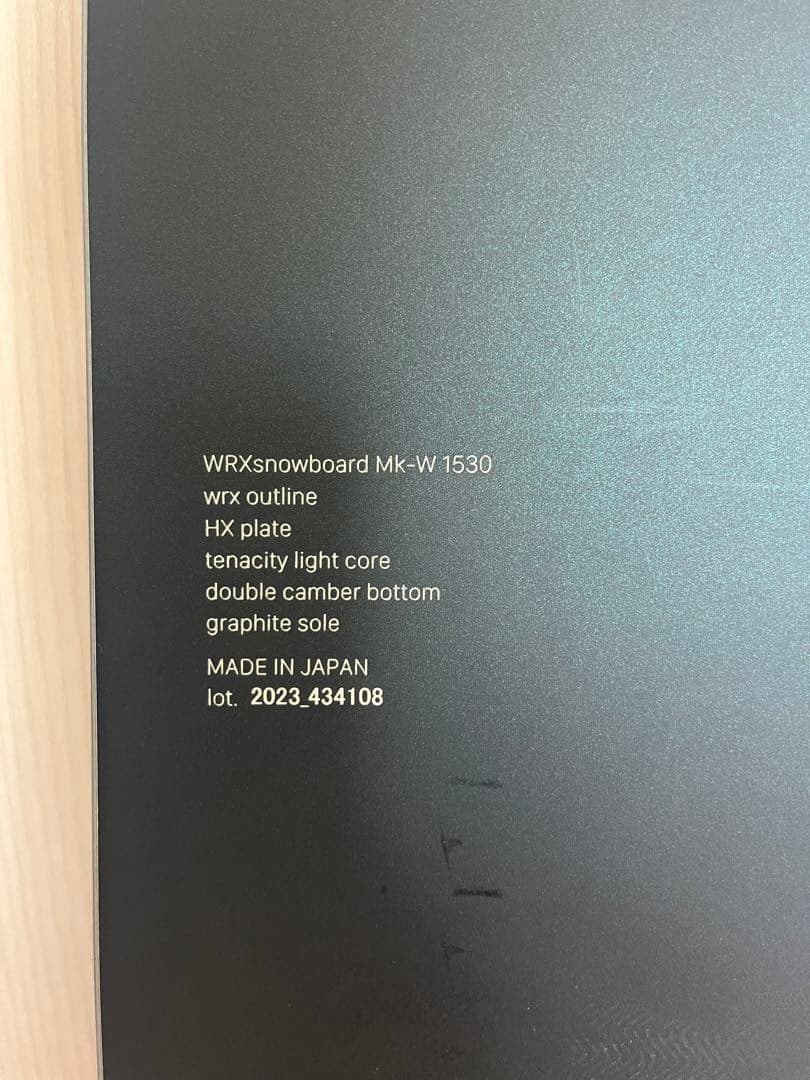 WRX Mk-W 153cm 23-24モデル