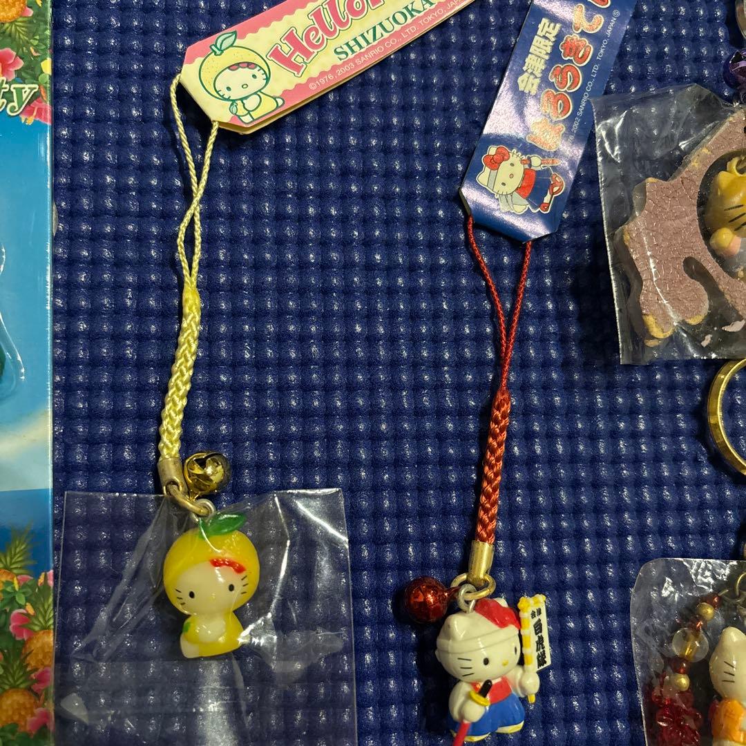 ご当地ハローキティ 限定ストラップセット レア含む11点