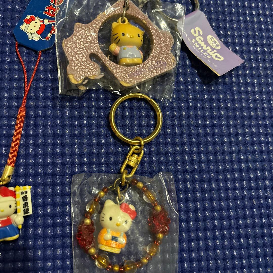 ご当地ハローキティ 限定ストラップセット レア含む11点