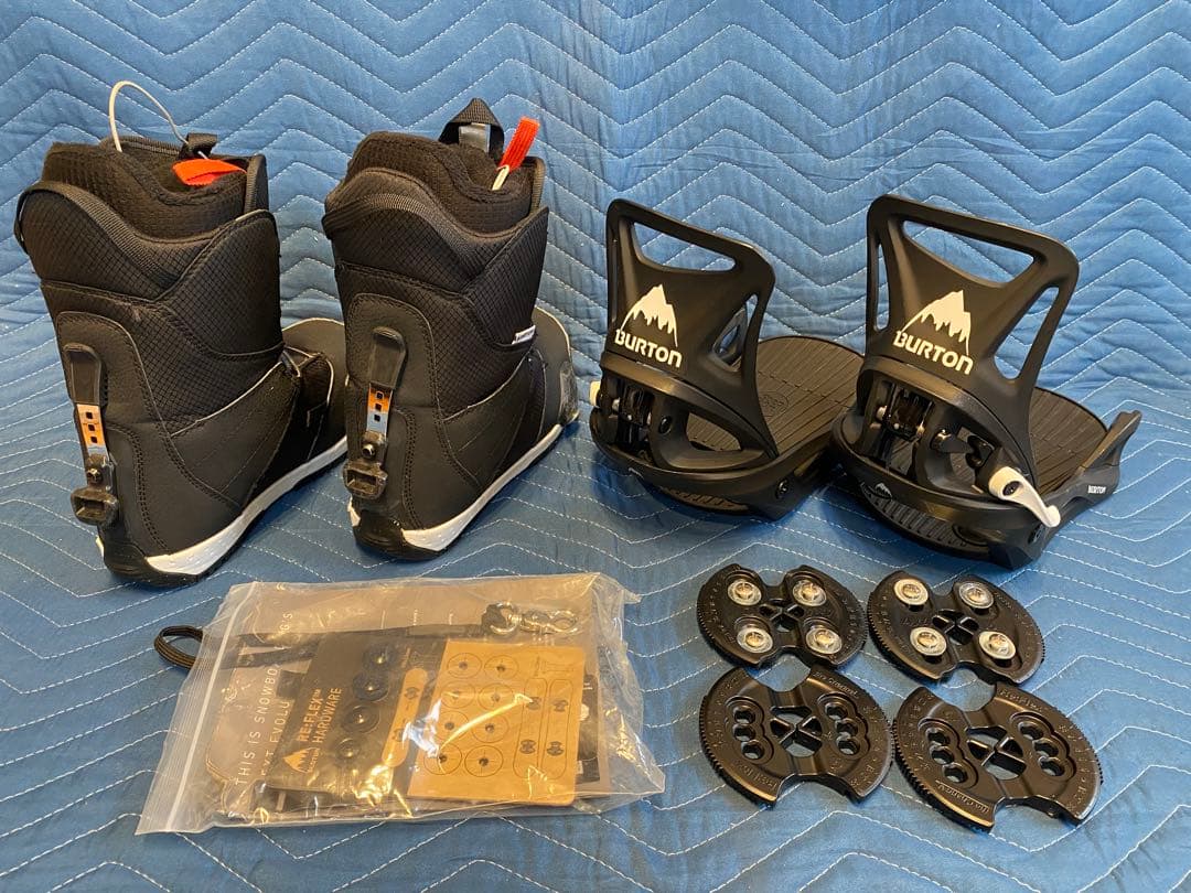 Burton StepOn キッズZipline ブーツ22cmとバインLセット