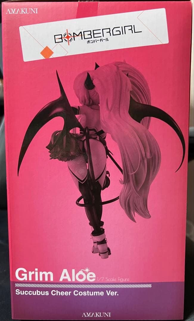 開封品　AMAKUNI ボンバーガール　グリムアロエ サキュバスチアコスVer.