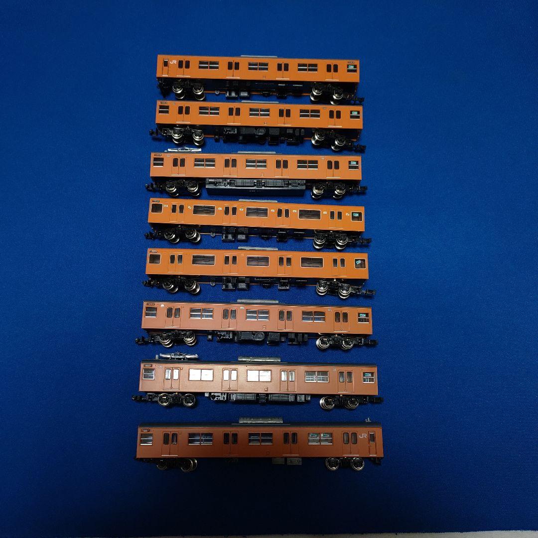 GM　103系　大阪環状線　オレンジ　塗装済み組み立てキット　8両セット