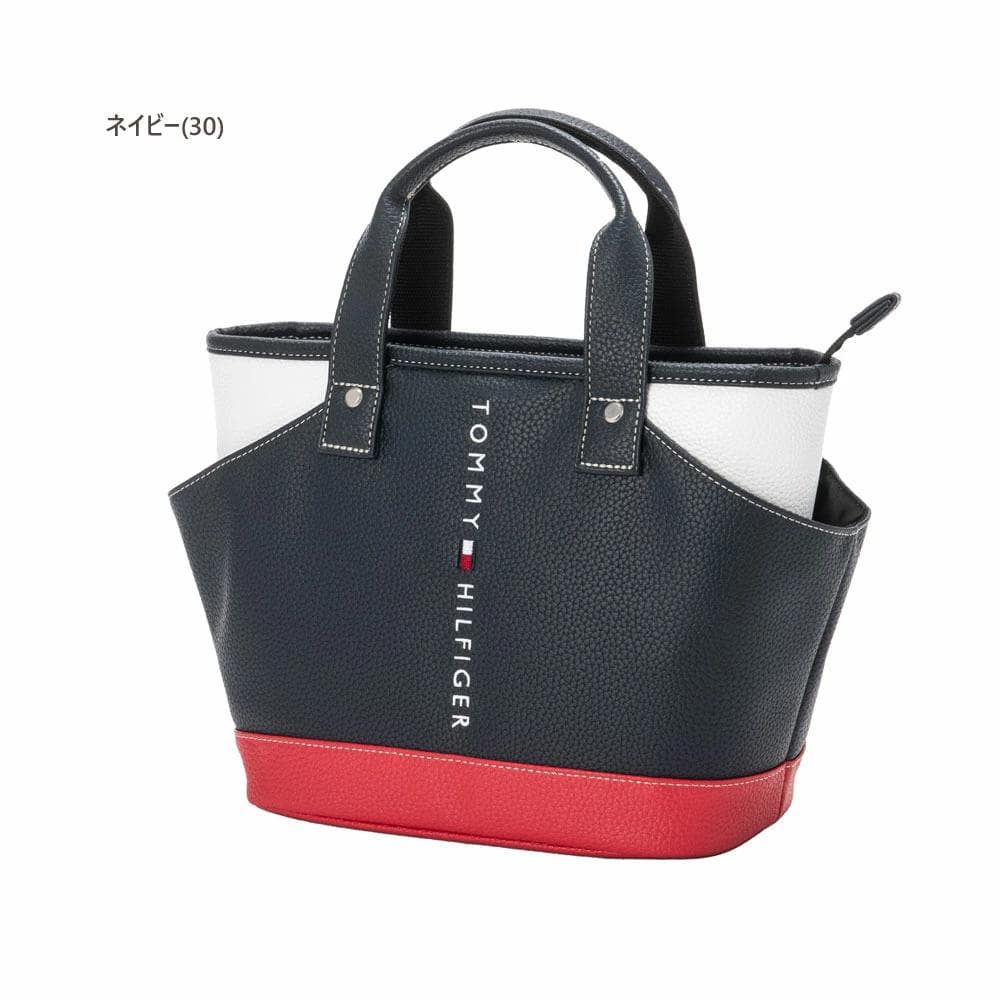 ラウンドバッグFACE　紺　トミーヒルフィガー thmg3fbd