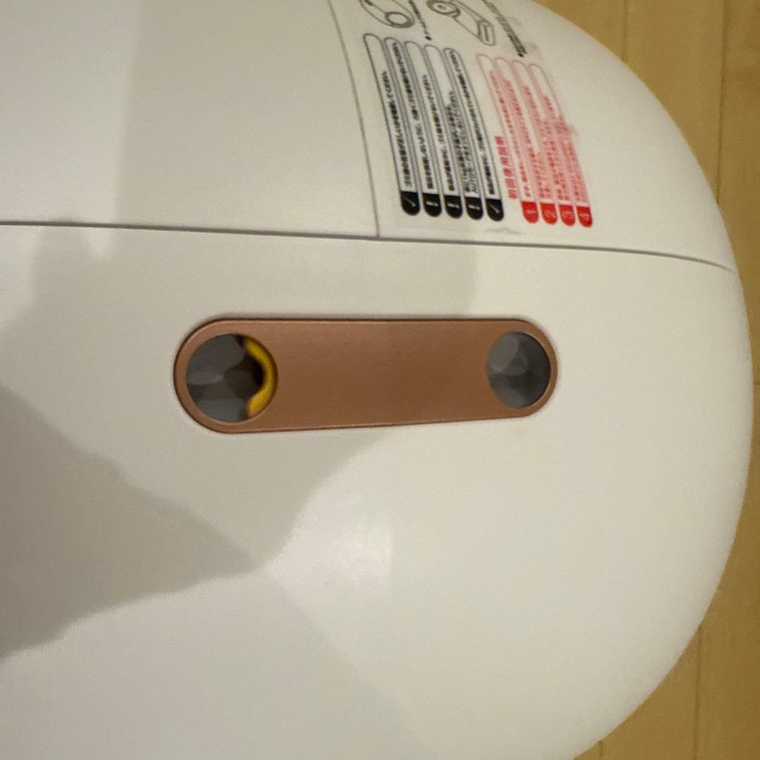 自動猫トイレ ホワイト 球体型　　説明書無し