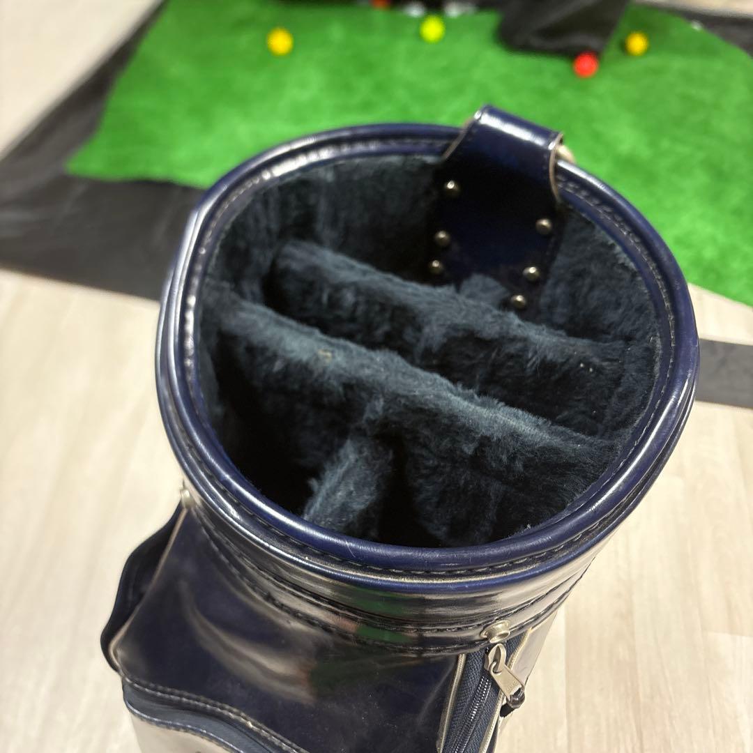 BURTON製　Founders Club ゴルフバッグ ネイビー　レトロ