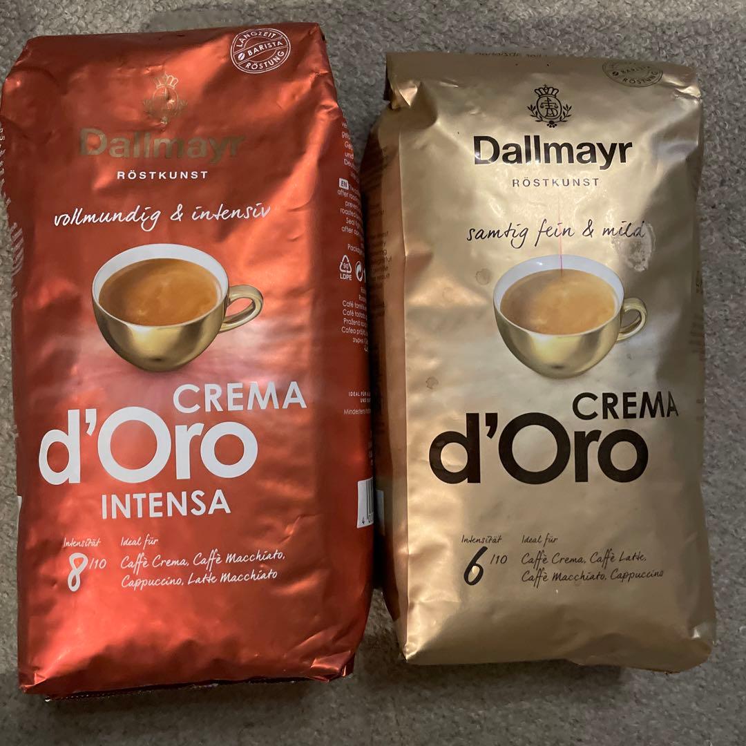 みすり　　ダルマイヤー Dallmayr CREMA d'Oro 計2Kg