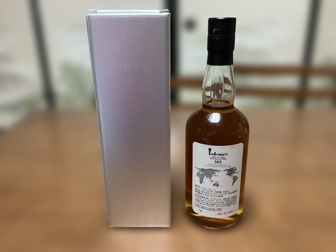 新品未開栓　イチローズモルト&グレン505 箱付き