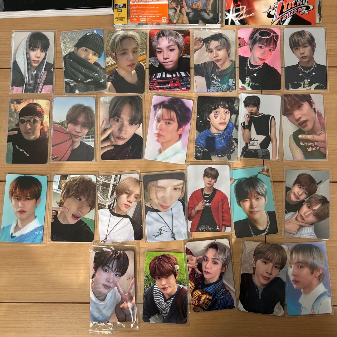 RIIZE 公式グッズ アルバム　トレカまとめ売り　Shotaro ショウタロウ