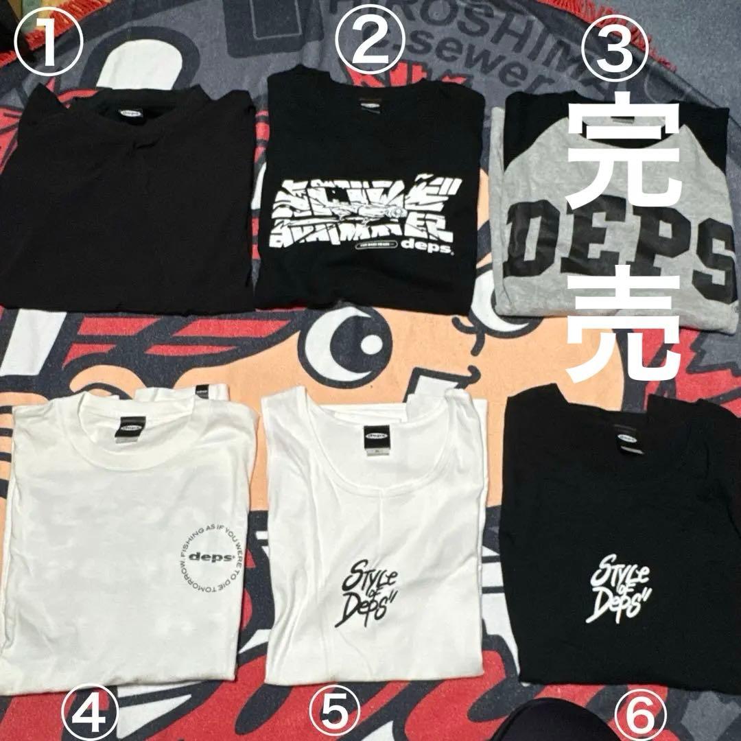 デプスdeps シャツ タンクトップ XL XXL 中古美品5点セット