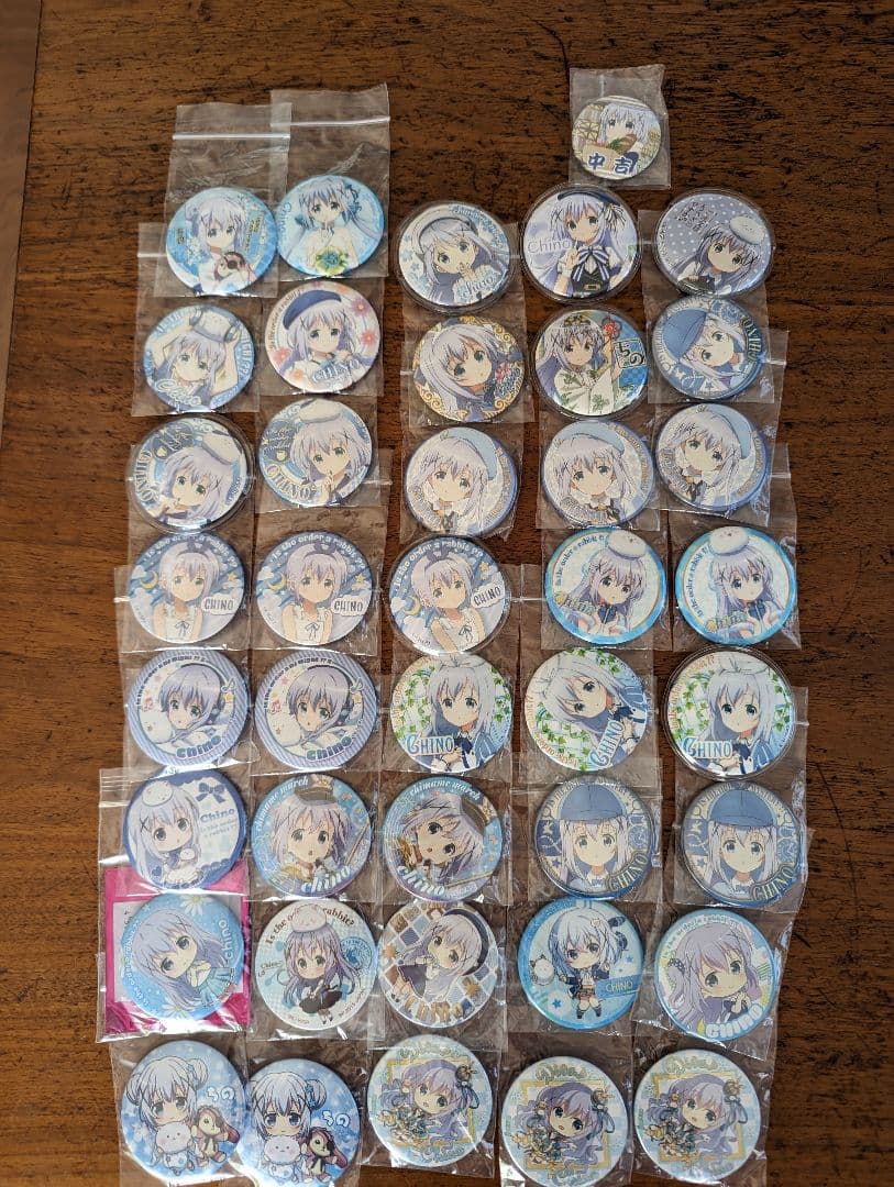 ご注文はうさぎですか？チノ缶バッジ41個入り