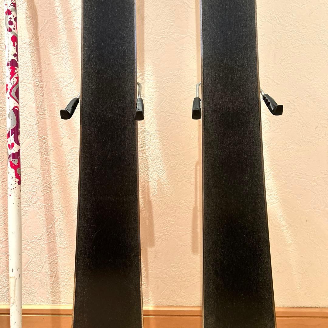 ジュニアスキー板＆ストック＆ケースセット❤︎HART ❤︎ 127