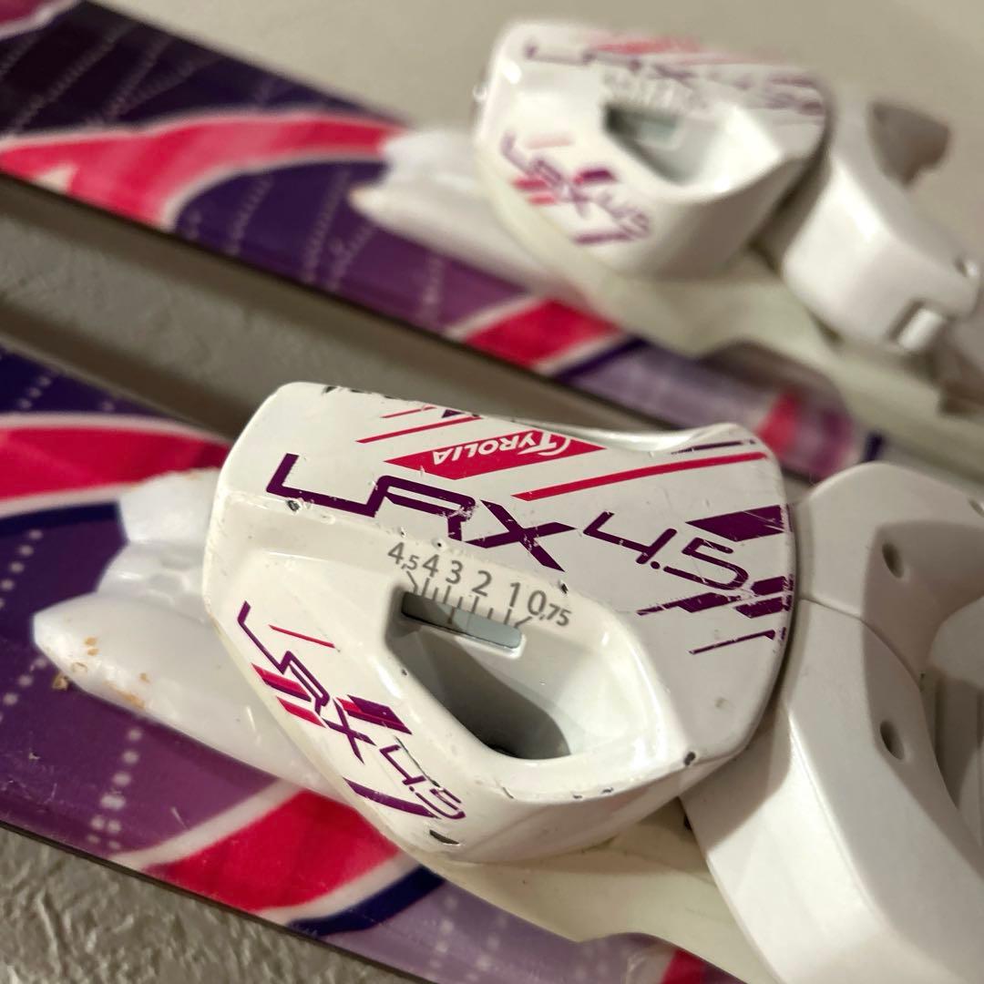 ジュニアスキー板＆ストック＆ケースセット❤︎HART ❤︎ 127