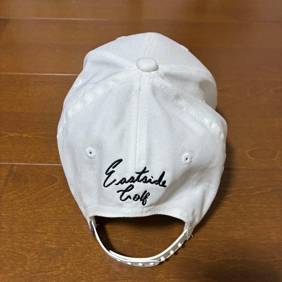 ジョーダン×イーストサイドゴルフ キャップ 美品 ホワイト / ブラウン