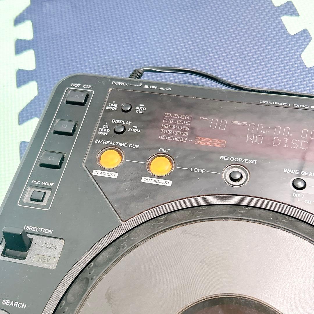 パイオニア プロフェッショナルCDプレーヤー ブラック CDJ-1000MK2