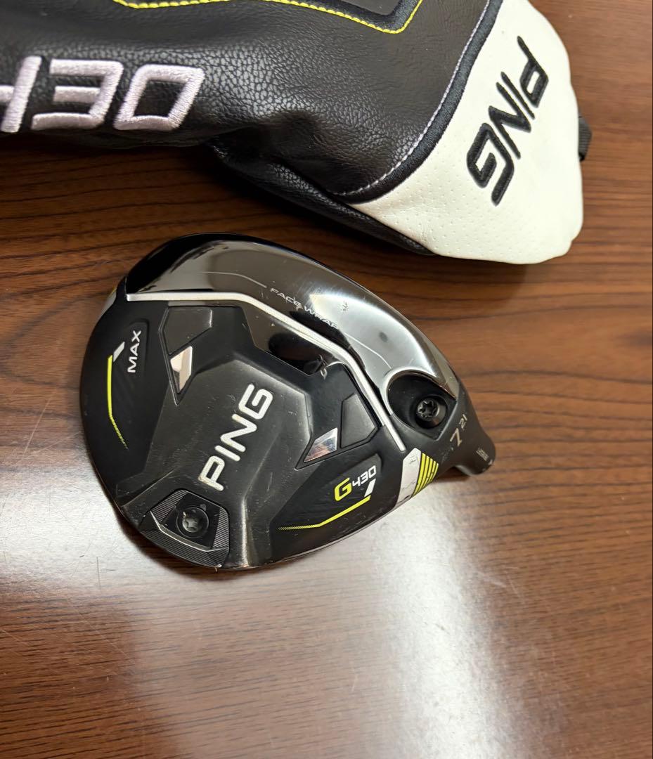 ピン　PING G430 MAX 7W 21° フェアウェイウッド　ヘッド