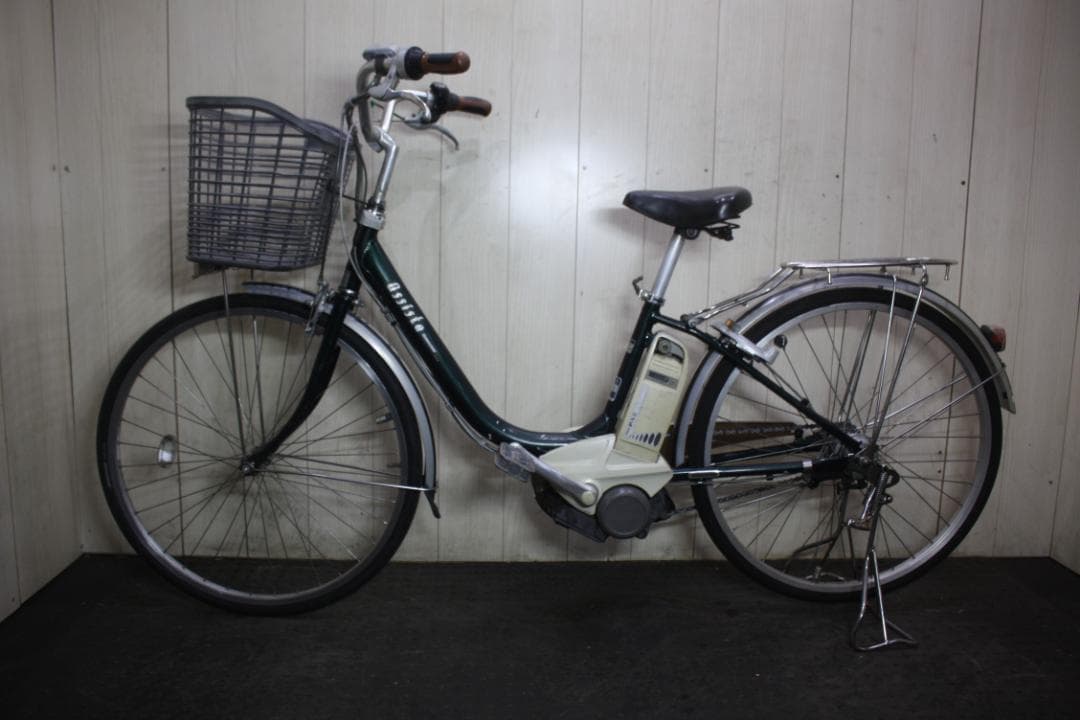 ブリヂストンA22 8.1AH 26インチ 3段 LED 電動 GREEN