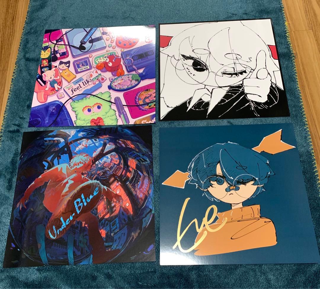 Eve Under Blue くじ 直筆サイン入りジャケットポスター