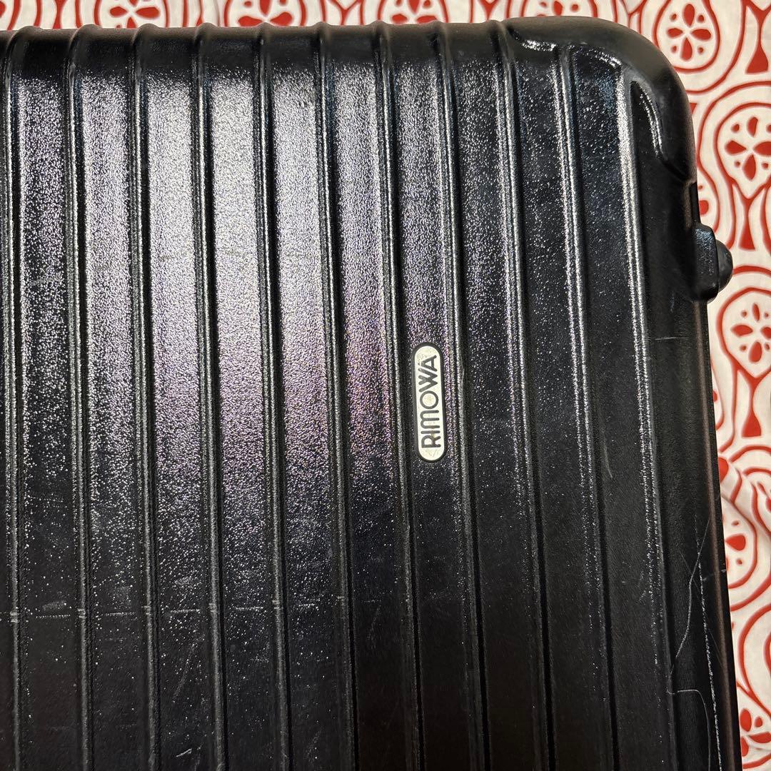【破損】RIMOWA リモワ　サルサ　マットブラック スーツケース　4輪　87L