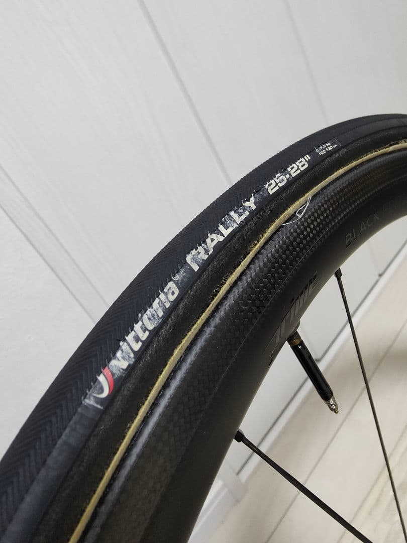 ロードバイク　カーボンホイール　Prime Black Edition38美品☆