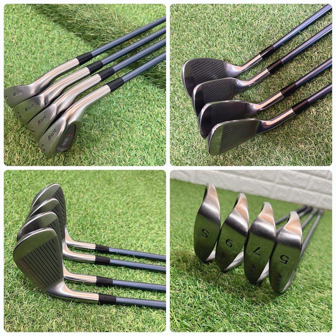 初心者オススメ Mizuno Paradiso レディースゴルフクラブ8本セット