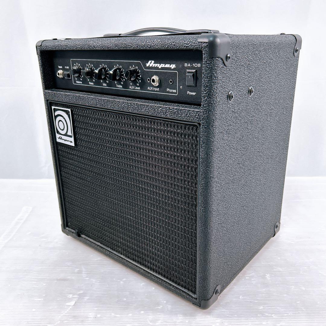 【ほぼ新品】Ampeg アンペグ ベースアンプ BA-108 V2 コンポタイプ