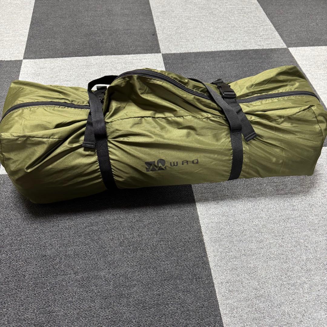 【美品】WAQ RELAXING CAMPMAT インフレーターマット 10cm