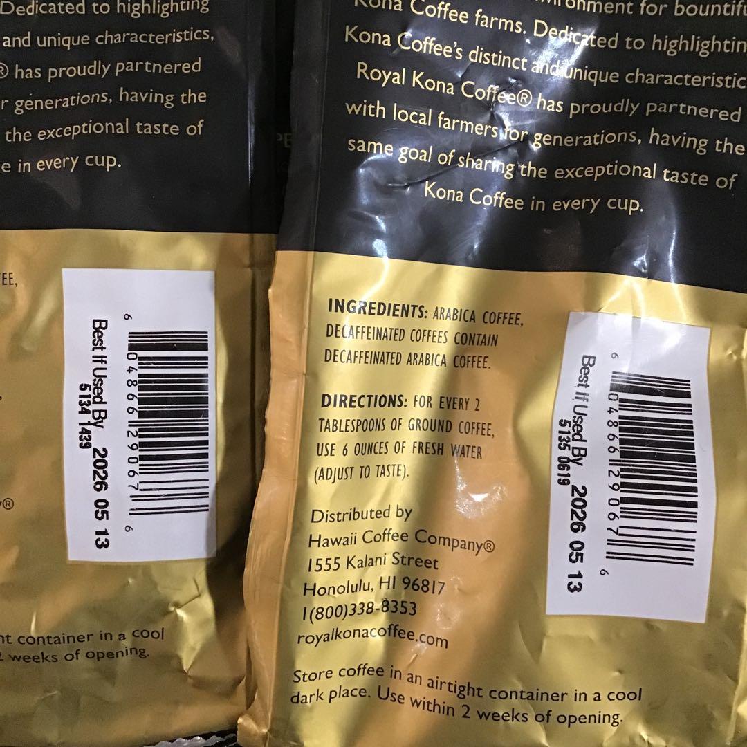  KONA coffee ロイヤル　豆7袋粉7袋