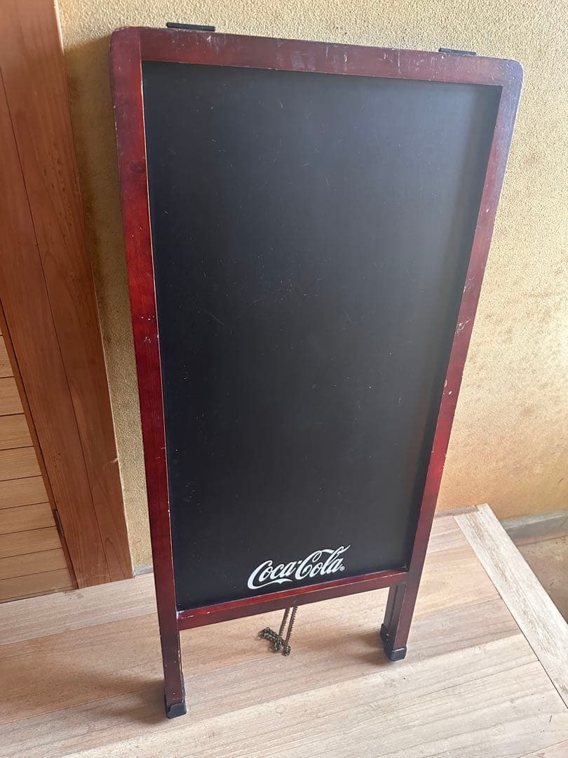Coca-Cola 木製黒板　ウェルカムボード