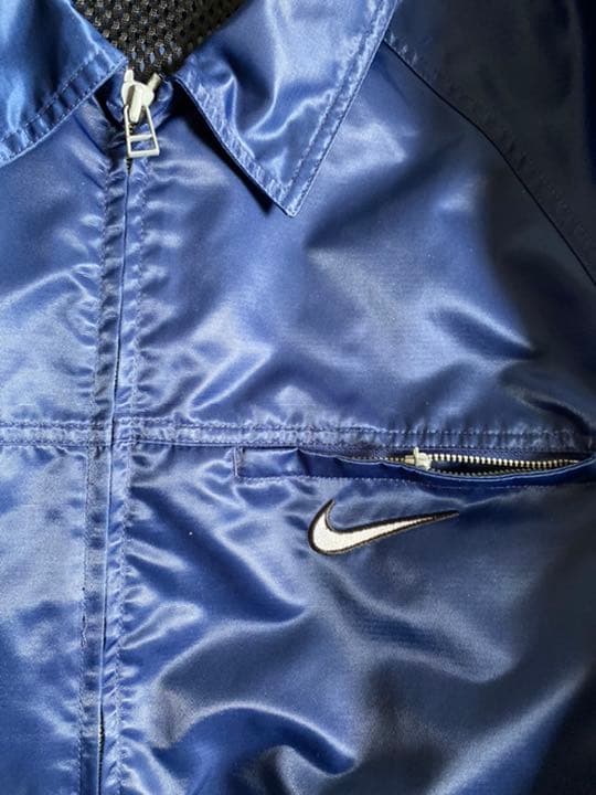 【希少】90S ナイキ 銀タグ NIKE ナイロンジャケット オーバーサイズ
