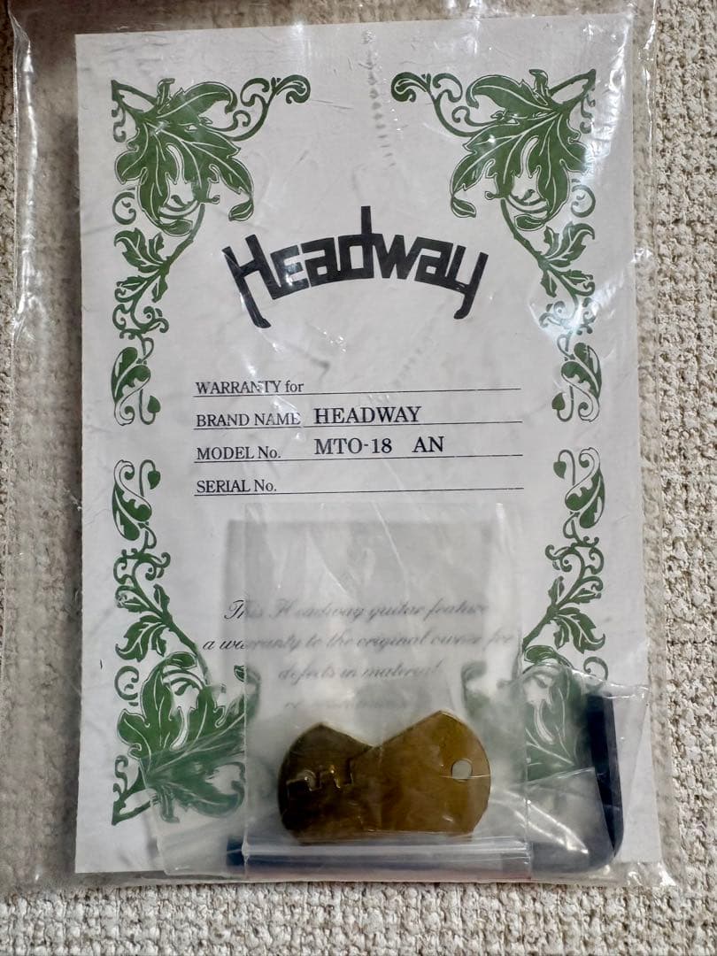 南翔【美品】Headway ヘッドウェイ　 オール単板仕様