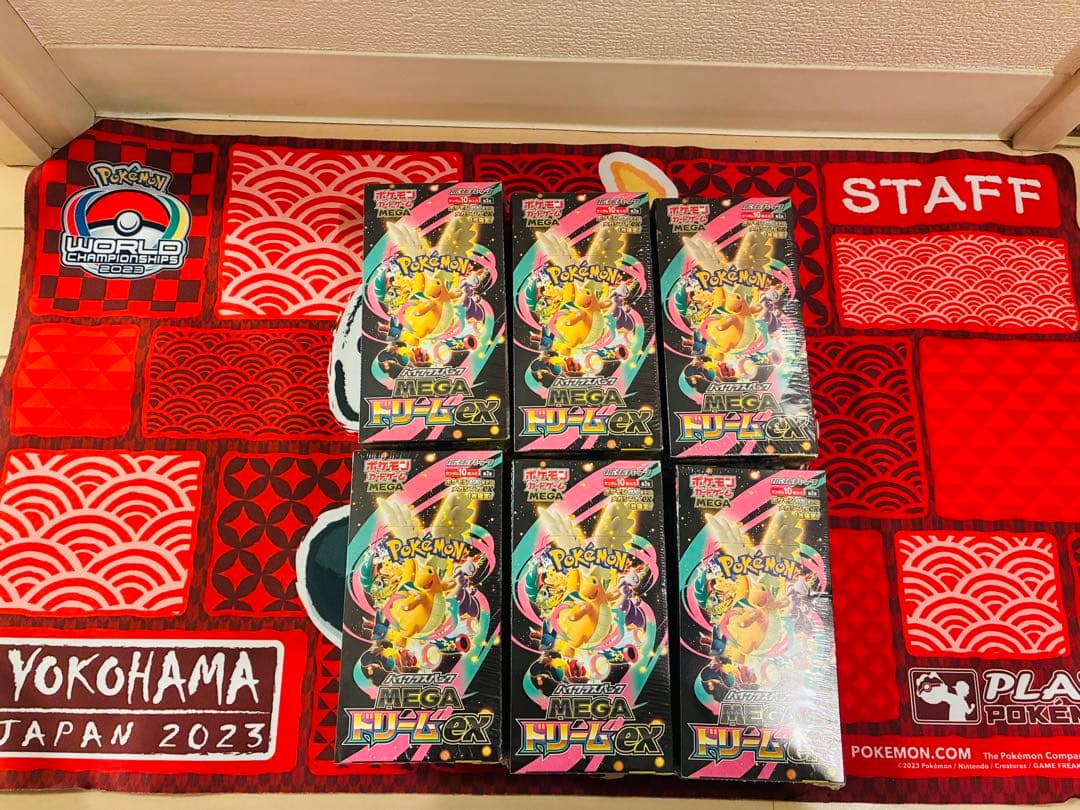 ポケカ シュリンク付き MEGAドリームex 6BOXまとめ売り