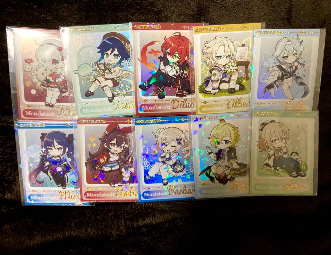 原神 韓国 カフェ ソウル 特典 全種セット