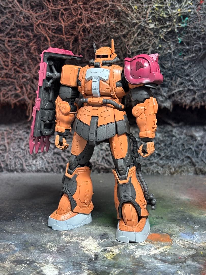 復讐のレクイエム　ザクⅡF型ソラリ機全塗装完成品