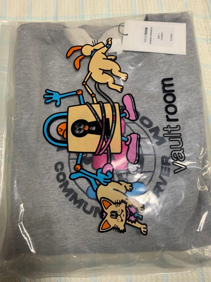 SONMIN CREWNECK GRY Lサイズ