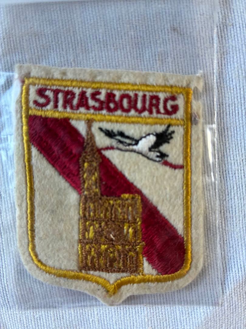 tanak アンティーク　ビンテージ　ワッペン　エンブレム　刺繍　布製