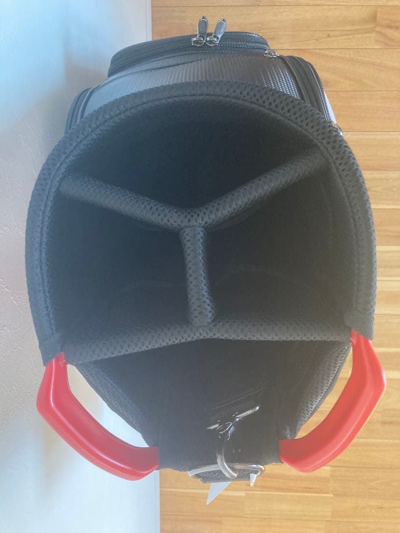 Srixon 軽量ゴルフバッグ 9.5インチ ブラック/レッド