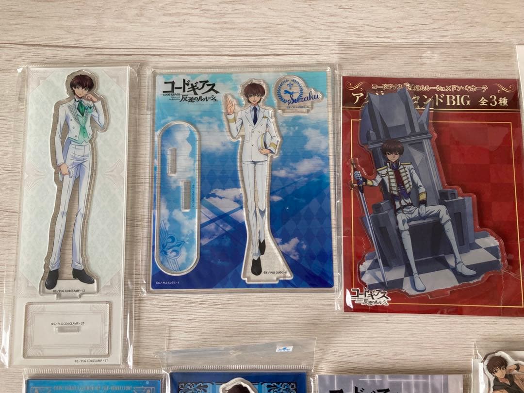 コードギアス スザク アクリルスタンド セット