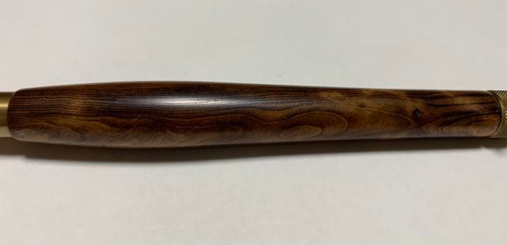 木軸ボールペン　屋久杉　光明杢