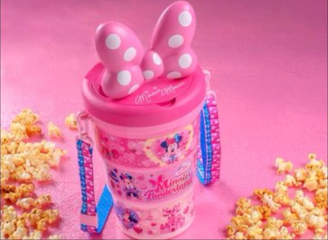 ディズニー　パルパルーザ　ミニー　ポップコーンバケット