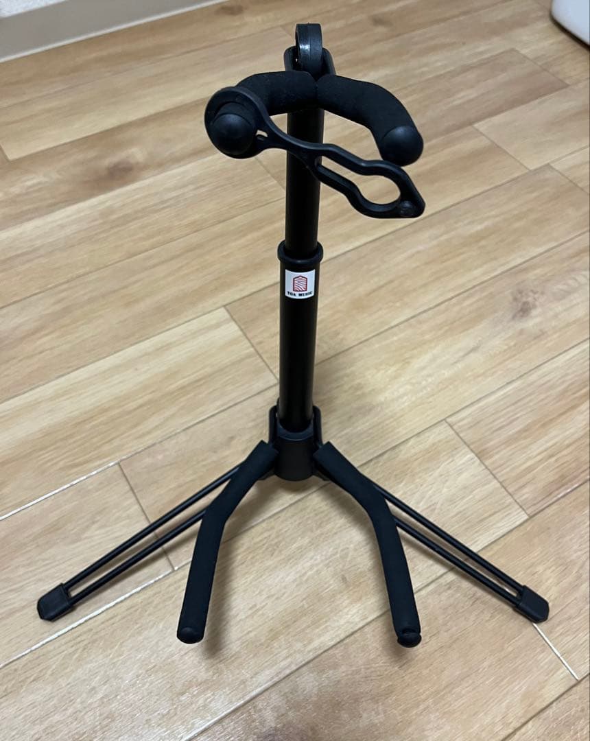 三味線本体 地歌　紫檀　ケース　スタンド付き