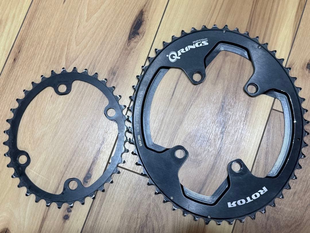ROTOR Q-RINGS 52-36T チェーンリングセット