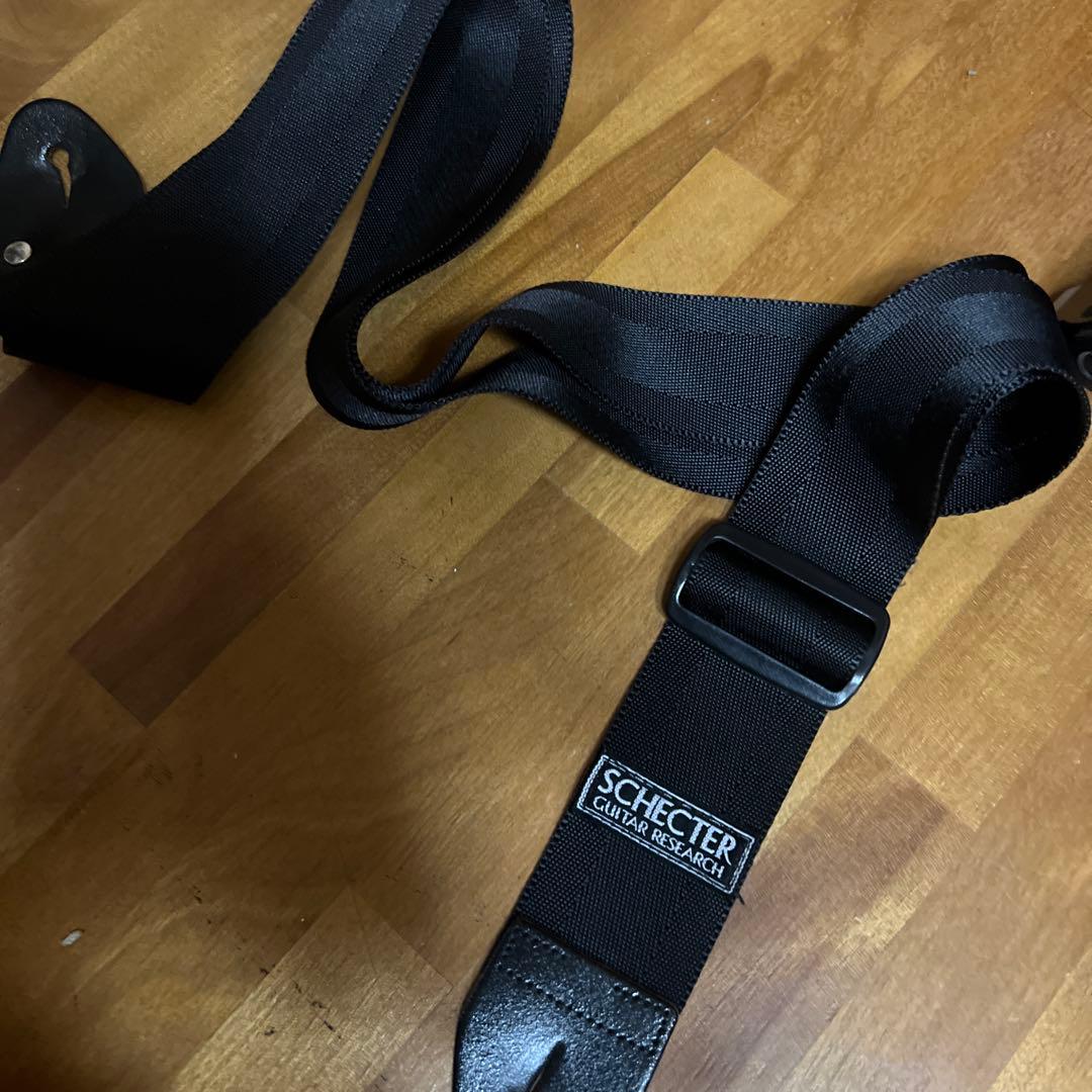 Schecter demon series 7弦　ブラック　エレキギター