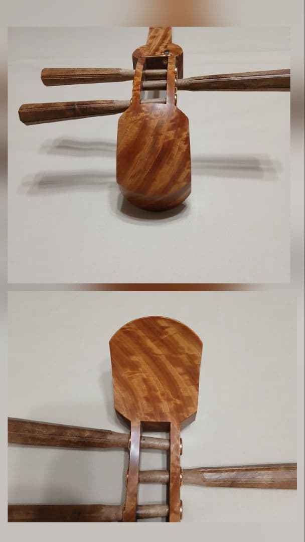 貴重　極上　白紅木三味線　東さわり　完全メンテナンス済