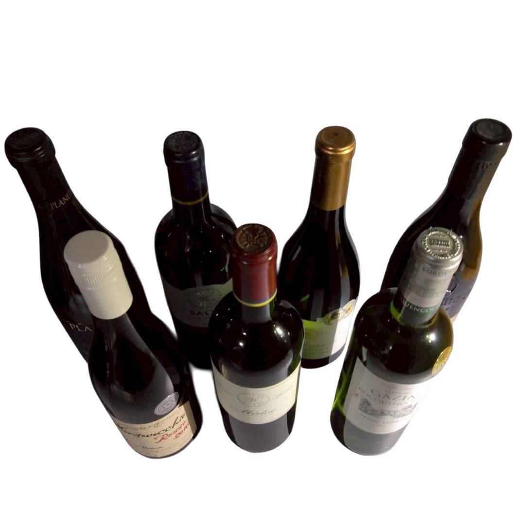 未開栓　ワイン　7本セット　12.5%～14%　750ml